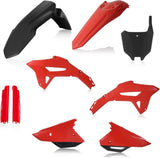 Plastics Full Kit - Acerbis Compatible With Honda Crf 450 R (2021-2024)