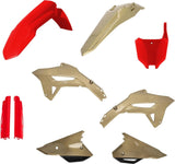 Plastics Full Kit - Acerbis Compatible With Honda Crf 250 R (2022-2024)
