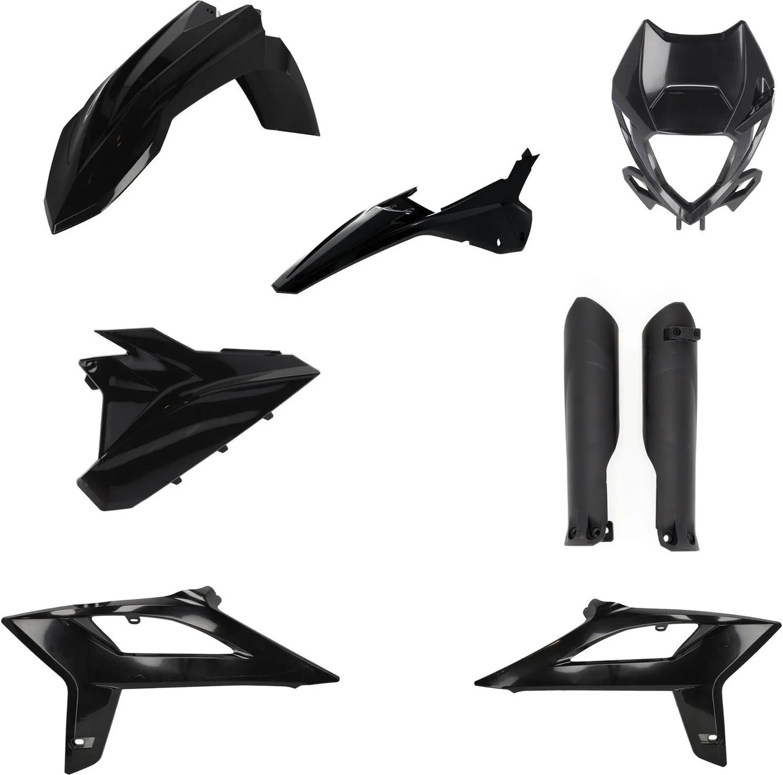 Plastics Full Kit - Acerbis Compatible With Beta Rr 200 Racing 2T (2020-2022)