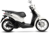 Complete Exhaust System Without Catalytic Converter And Without Sound Certification Sitoplus Steel Black - Leovince Compatible With Piaggio Vespa Sprint 50 3V Iget 4T (2021-2024)