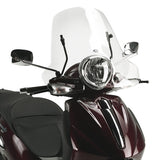 Wind-Screen - Kappa Moto Compatible With Piaggio Beverly Tourer 125 - 250 (2008-2010)
