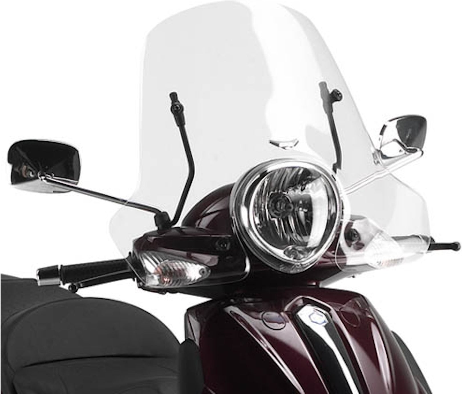 Transparent Wind-Screen 106A - Givi Compatible With Piaggio Beverly Tourer 300 - 400 (2008-2010)