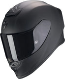 Full-Face Motorcycle Helmet Scorpion Exo Exo-R1 Evo Carbon Air Carbon Fiber Matt Black Solid Size L