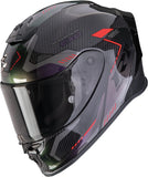 Full-Face Motorcycle Helmet Scorpion Exo Exo-R1 Evo Carbon Air Carbon Fiber Chameleon Black Propel Size Xl