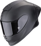 Full-Face Motorcycle Helmet Scorpion Exo Exo-R1 Evo Ii Air Ultra Tct Matt Black Solid Size Xl