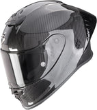 Full-Face Motorcycle Helmet Scorpion Exo Exo-R1 Evo Ii Carbon Air Carbon Fiber Black Solid Size Xl