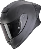 Full-Face Motorcycle Helmet Scorpion Exo Exo-R1 Evo Ii Carbon Air Carbon Fiber Matt Black Solid Size S