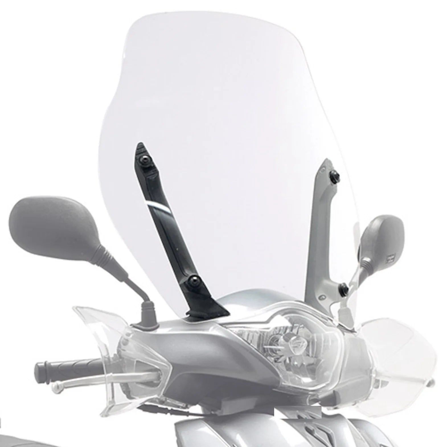 Wind-Screen - Kappa Moto Compatible With Honda Sh 125 - 150 I Abs (2012-2016)