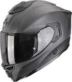 Full-Face Motorcycle Helmet Scorpion Exo Exo-1500 Carbon Air Carbon Fiber Matt Black Solid Size Xs