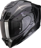 Full-Face Motorcycle Helmet Scorpion Exo Exo-1500 Carbon Air Carbon Fiber Chameleon Black Mundi Size Xl