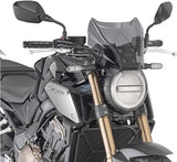 Smoked Wind-Scree - Givi Compatible With Yamaha Mt-07 (2025)