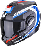Flip-Up Motorcycle Helmet Scorpion Exo Exo-Tech Evo Carbon Carbon Fiber Black Blue Red Cosy Size Xxl