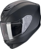 Full-Face Motorcycle Helmet Scorpion Exo Exo-Jnr Air Polycarbonate Black Solid Size S