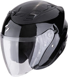 Urban Motorcycle Helmet Scorpion Exo Exo-Z1 Ultra Tct Metallic Black Solid Size Xxl