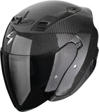 Urban Motorcycle Helmet Scorpion Exo Exo-Z1 Carbon Carbon Fiber Black Solid Size Xs