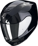 Full-Face Motorcycle Helmet Scorpion Exo Exo-391 Polycarbonate Black Solid Size S