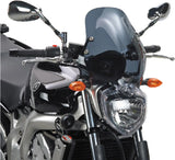 Smoked Wind-Scree - Givi Compatible With Yamaha Fz-6 (2004-2006)