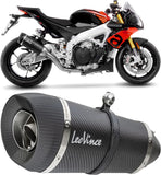 Exhaust Tip Without Sound Certification Factory S Carbon Fiber Carbon Fiber End Cap - Leovince Compatible With Aprilia Rsv4 1000 Rr (2019-2020)