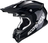 Off-Road Motorcycle Helmet Scorpion Exo Vx-16 Evo Air Polycarbonate Black Solid Size S