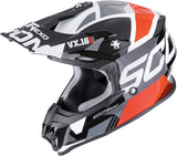 Off-Road Motorcycle Helmet Scorpion Exo Vx-16 Evo Air Polycarbonate Black Red Analog Size M