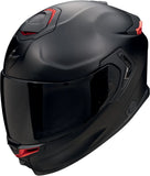 Full-Face Motorcycle Helmet Scorpion Exo Exo-Gt Sp Air Ultra Tct Matt Black Red Solid Size S