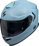 Full-Face Motorcycle Helmet Scorpion Exo Exo-Gt Sp Air Ultra Tct Matt Light Blue Blue Solid Size Xs