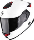 Full-Face Motorcycle Helmet Scorpion Exo Exo-Gt Sp Air Ultra Tct Matt Pearl White Solid Size S