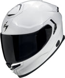 Full-Face Motorcycle Helmet Scorpion Exo Exo-Gt Sp Air Ultra Tct Pearl White Solid Size Xxl