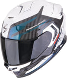Full-Face Motorcycle Helmet Scorpion Exo Exo-Gt Sp Air Ultra Tct Chameleon White Flex Size S