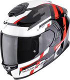 Full-Face Motorcycle Helmet Scorpion Exo Exo-Gt Sp Air Ultra Tct Black Red Tornado Size M