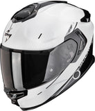 Full-Face Motorcycle Helmet Scorpion Exo Exo-Gt Sp Air Ultra Tct Pearl White Black Asphalt Size M