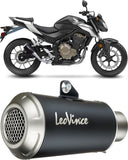 Exhaust Tip Without Sound Certification Lv-10 Carbon Fiber Stainless Steel End Cap - Leovince Compatible With Kawasaki Zx 6R Ninja (2013-2016)