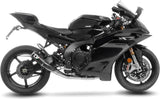 Complete Exhaust System Without Catalytic Converter And Without Sound Certification Lv Corsa Carbon Fiber Stainless Steel End Cap - Leovince Compatible With Yamaha Yzf-R9 900 (2025-2026)