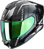 Full-Face Motorcycle Helmet Scorpion Exo Exo-530 Air Polycarbonate Iridescent Black White Theras Size L