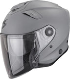 Urban Motorcycle Helmet Scorpion Exo Exo-Gt Jet Ultra Tct Matt Cement Grey Solid Size Xxl