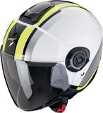 Urban Motorcycle Helmet Scorpion Exo Exo-City Ii Polycarbonate White Neon Yellow Vel Size Xxl