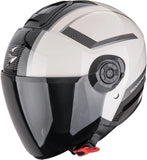 Urban Motorcycle Helmet Scorpion Exo Exo-City Ii Polycarbonate Cream Black Cosmos Size Xs
