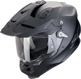 Full-Face Motorcycle Helmet Scorpion Exo Adf-9000 Air Ultra Tct Black Solid Size S