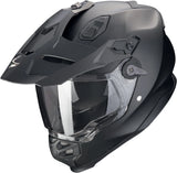 Full-Face Motorcycle Helmet Scorpion Exo Adf-9000 Air Ultra Tct Matt Pearl Black Solid Size Xs
