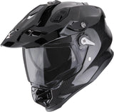 Full-Face Motorcycle Helmet Scorpion Exo Adf-9000 Carbon Air Carbon Fiber Black Solid Size Xl