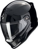 Full-Face Motorcycle Helmet Scorpion Exo Covert Fx Ultra Tct Black Solid Size M