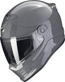 Full-Face Motorcycle Helmet Scorpion Exo Covert Fx Ultra Tct Cement Grey Solid Size Xs