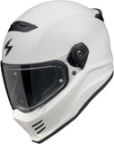 Full-Face Motorcycle Helmet Scorpion Exo Covert Fx Ultra Tct Matt Grey Solid Size S