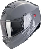 Flip-Up Motorcycle Helmet Scorpion Exo Exo-930 Evo Polycarbonate Cement Grey Solid Size M
