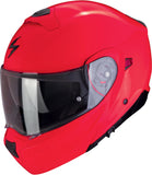 Flip-Up Motorcycle Helmet Scorpion Exo Exo-930 Evo Polycarbonate Neon Red Solid Size M