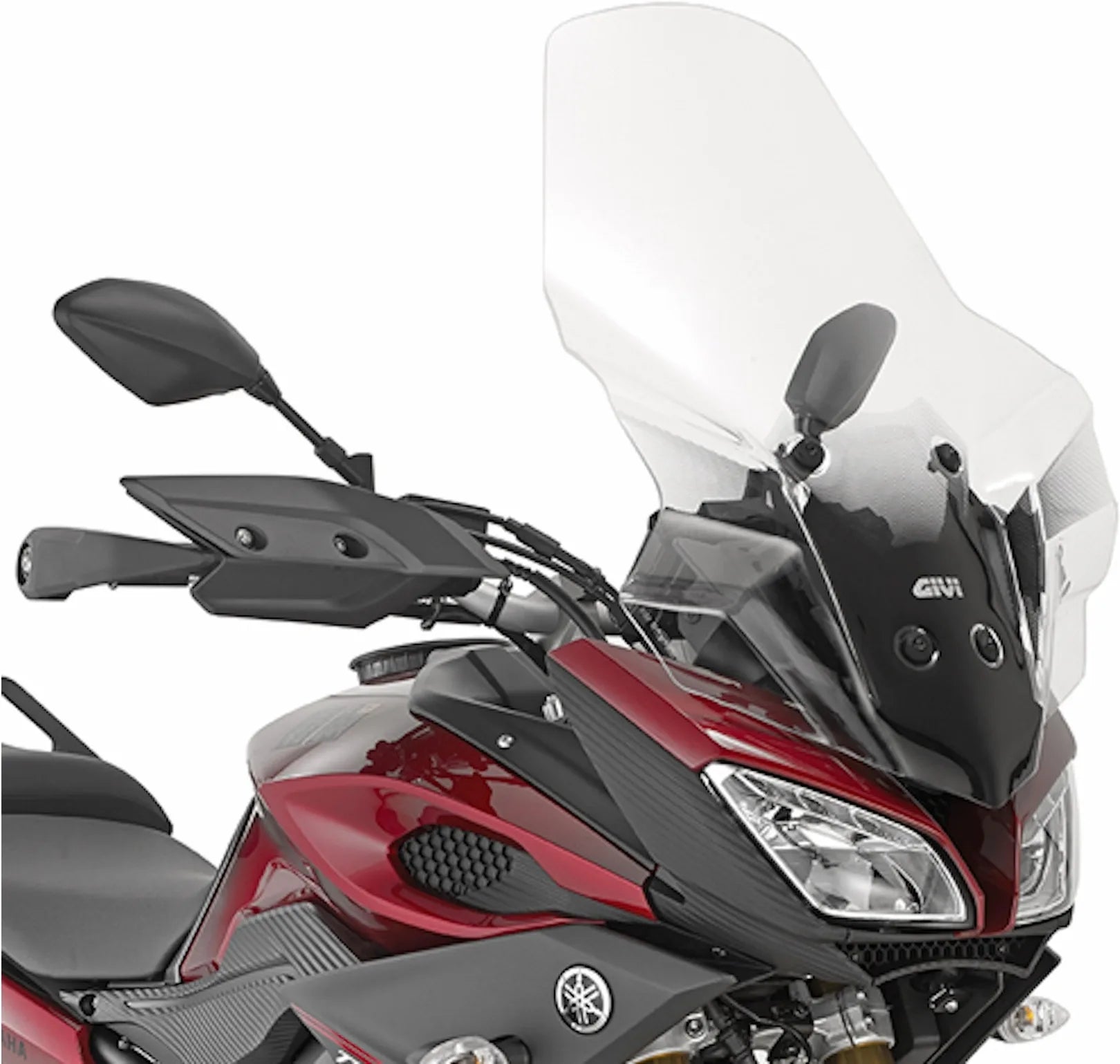 Transparent Wind-Screen - Givi Compatible With Yamaha Mt-09 Tracer (2015-2017)