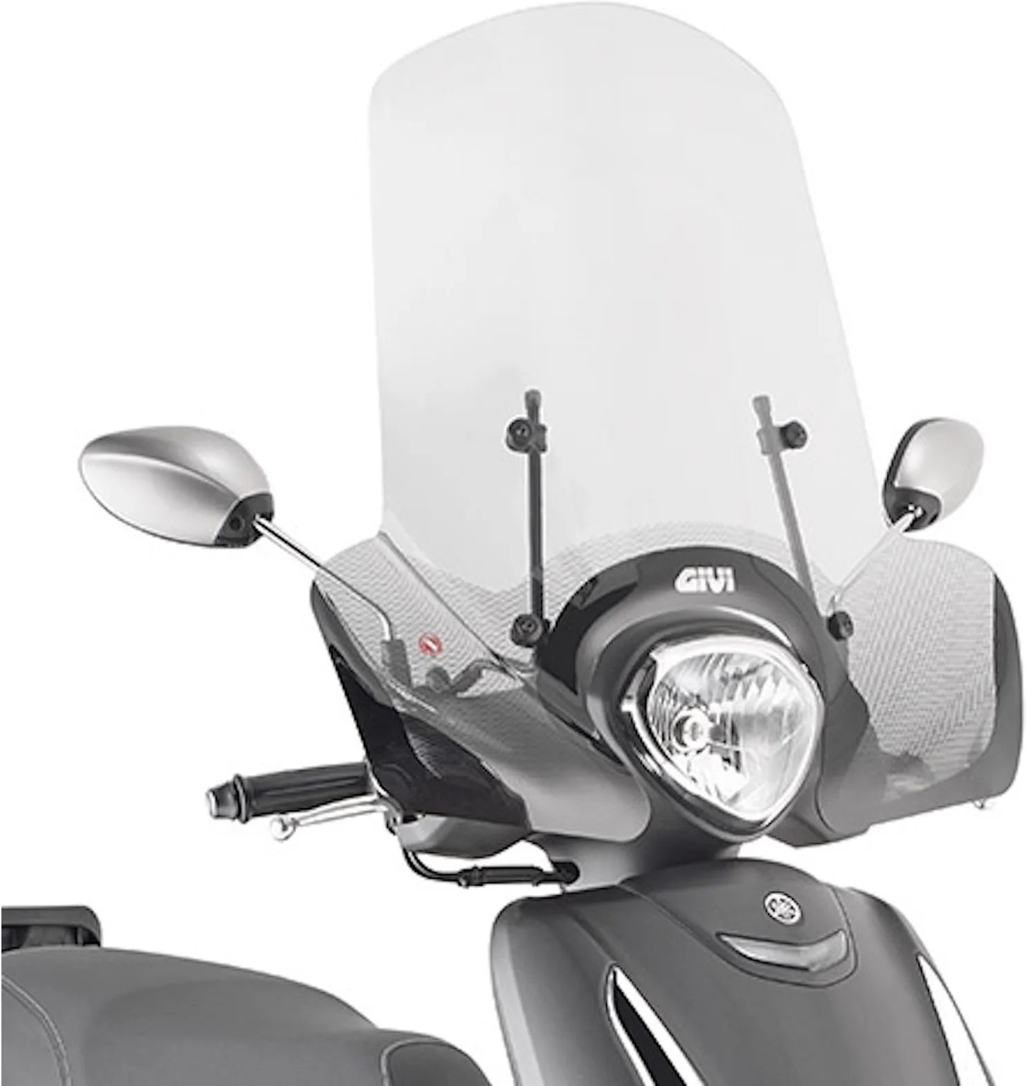 Transparent Wind-Screen - Givi Compatible With Yamaha D'Elight 125 (2021-2024)