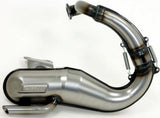 Exhaust Tip Without Sound Certification Corsa Lunga - Giannelli Compatible With Piaggio Ape 110 Vintage