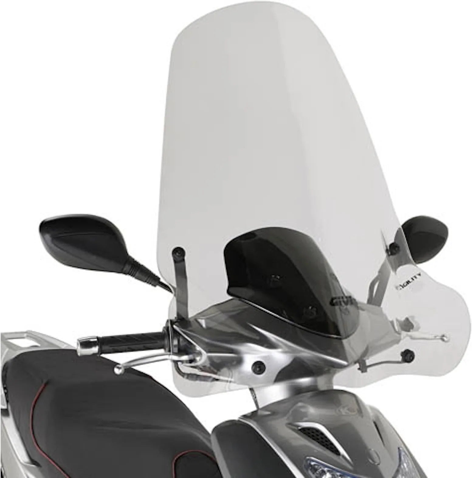 Transparent Wind-Screen 441A - Givi Compatible With Kymco Agility 150 - 200 R16 (2014-2024)