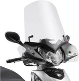Transparent Wind-Screen - Givi Compatible With Kymco People 125 - 200 Gti (2010-2020)